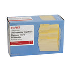 Staples® - Classeurs muraux incassables, paq./3-Classeur mural de format lettre à bas prix; trois pochettes et fixations comprises  
