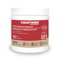 Coastwide Professional - CP44 Nettoyant et dégraissant APC, 48 g, Paquet de 12 capsules-Solubles dans l'eau. Parfum de lavande