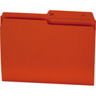 Hilroy - Chemises de classement, orange, format lettre, 9 po x 11 3/4 po, paquet de 100-Chemises à dossier de format lettre