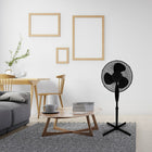 GO ON Ventilateur Sur Pied De 16 Po-3 vitesses pratiques