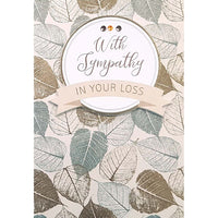 Rosedale Gold - Cartes de souhaits/Enveloppes 51/2 po x 8 po, paquet de 6-Cartes de souhaits qualité boutique.