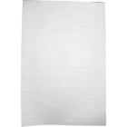 North American Paper Inc. - Bloc pour chevalet, blanc, réglure 1 po, 22 po x 32 7/8 po, 96 feuilles-32 7/8 po x 22 po (portrait)