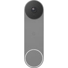 Google - Sonnette Nest - Batterie - Cendre-Avec une installation alimentée par batterie, vous recevrez des notifications via votre appareil mobile ou vos haut-parleurs compatibles Google Assistant lorsque quelqu'un appuie sur la sonnette