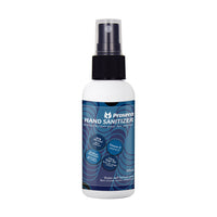 Prosera Désinfectant pour les mains (Vaporisateur 60 ml) avec 80% d'alcool, Pyruvate de sodium, Vitamine E - Lot de 4-Désinfectant pour les mains portable, rechargeable et hydratant