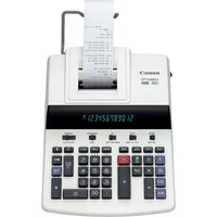 Canon - Calculatrice imprimante de bureau CP1200DII-Affichage à tube fluorescent jusqu'à 12 gros chiffres sur l'écran