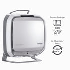 Purificateur d’air Fellowes AeraMax Pro AM3S, inox-Le seul purificateur d’air qui réagit automatiquement au taux d’occupation et au niveau de qualité de l’air.