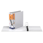 Reliure de présentation robustes QuickFit PRO de 4 po à verrouillage sans interstice Pin-Lock de Davis Group, 31 po, blanc-Anneaux de 4 po
