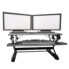 Posidesk 35 Pouces Bureau assis-debout avec plateau de clavier multi-angle-Taille du plateau à clavier : 86 x 31 cm (33,8 x 12,2 po)