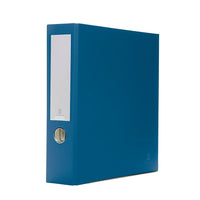 Bindertek - Reliure à 3 anneaux de première qualité - 3 po - bleu marine-Capacité de 525 feuilles