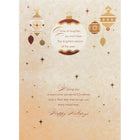 Rosedale Gold 5-1/2" x 8" cartes de voeux-Imprimé sur du papier cartonné non couché de qualité supérieure