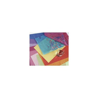 Pacon - Papier de soie de luxe à déteindre Spectra, 30 x 20 po, orange, 24/paquet (PAC59162)-Taille : 30 long. x 20 larg. (po)