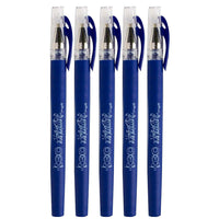 Marvy Uchida - Stylo à encre gel - 0,7 mm - bleu - paquet de 5-Couleur : Bleu