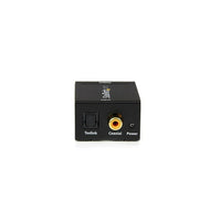 StarTech  Convertisseur S/PDIF coaxial numérique ou Toslink optique vers RCA stéréo audio-La prise en charge de la conversion du coaxial numérique ou Toslink vers RCA vous permet d’économiser les coûts qu’engendre la mise à jour de votre matériel informatique requis pour la compatibilité, en plus d’être polyvalent