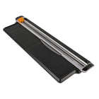 Massicot portatif Fiskars de 30 cm - recyclé-Le système breveté TripleTrack verrouille la lame et le rail pour des coupes droites et précises - jamais incurvées ni irrégulières