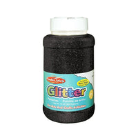 Arts créatifs Glitter 1lb. Noir, paquet de 3-Ces flocons de paillettes égayeront tout projet d'art et d'artisanat