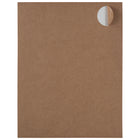 JAM Paper - Joints d'autocollants pour étiquettes circulaires - 1 2/3 po de diamètre - Kraft brun - Paquet de 120-Quantité : 120 par paquet (5 feuilles, 24 étiquettes par feuille), Adhésif puissant facile à décoller et à appliquer