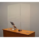 Eddie's Hang-Up Display Ltd, Écran de protection des caissiers - Acrylique Transparent-Acrylique de 1/8 de pouce d'épaisseur