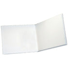 Livre vierge à couverture rigide Ashley 6" x 8", paquet de 12-Livre blanc à couverture rigide de 8" de large x 6" de haut, chacun avec 28 pages