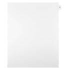 Mark Maker – Onglets séparateurs juridiques blancs, 1/15 onglets, format lettre, sans trous, numéro 31, 25/paquet-Onglets séparateurs blancs, 1/15 onglets