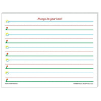 Ressources créées par l'enseignant Papier à lettres Smart Start K-1 11" x 8-1/2" 40 feuilles/tablette, paquet de 3-Papier à lettres basé sur le concept "Sky to Ground" TM pour l'écriture manuscrite