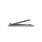 Kanto – Supports de haut-parleur de table S4 pour haut-parleurs de taille moyenne, acier inoxydable-Doté d'un trou de fixation et d'une vis 1/4 po - 20 qui vous permet de fixer le YU4 ou autres haut-parleurs compatibles de façon sécuritaire