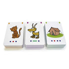 Cartes flash de décodage d'apprentissage junior pour les classes K-2-Comprend des noms communs pour soutenir l'acquisition du langage