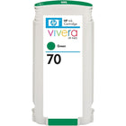 HP – Cartouche d’encre verte 70 (C9457A)-Vert
