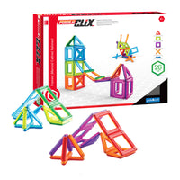 Guidecraft USA - Cadres de structures Powerclix, couleurs variées, 26/paquet (GD-9199)-Cadres Powerclix