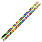 Musgrave Pencil Company - Crayons « Super Duper Heroes » - Paquet de 96-Ce crayon est excellent pour les récompenses et mesures incitatives