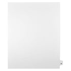 Mark Maker – Onglets séparateurs juridiques blancs, 1/25 onglets, format lettre, sans trous, numéro 49, 25/paquet-Onglets séparateurs blancs, 1/25 onglets