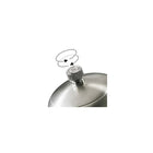 Trudeau Professional Stainless Steel Salt Mill 6"-Colour: Stainless Steel