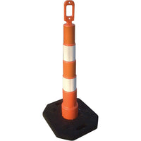 SCN Industrial - Délinéateurs De Déviation Grip N Go, Hauteur 49po, Orange, paquet de 3-Couleur Orange