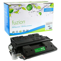 fuzion - HP 61X (C8061X) Cartouche De Toner Remanufacturée - Haut Rendement - Noir-Couleur d'encre: Noir