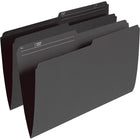 StaplesvChemises de classement de couleur, format légal, 8 1/2 po x 14 po, noir, paq./100-Créez des codes couleur pour un accès facile à vos dossiers