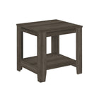 Monarch Specialties - 7883P Ens De Tables - 3Pcs/Chêne Brun-8