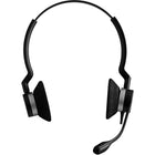 Jabra - Casque Biz 2300 QD large bande Duo NC-Design et couleur : microphone supra-auriculaire noir flexible (pliable)