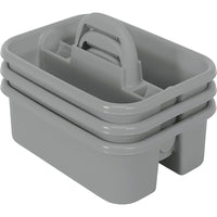 Boîte de rangement à outils, CD534, gris, paq./6-Couleur : Gris