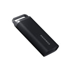 Samsung - T5 EVO USB 3.2 SSD portable de 4 To - Noir-Conception en caoutchouc résistant aux chocs avec protection contre les chutes jusqu'à 6 pieds