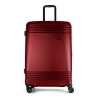 Bugatti -  Nashville -Bagage d'enregistrement rigide de 29 -5 po - Rouge-Rouge / PET recyclés