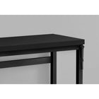 Monarch Specialties - 7682 Bureau 48 po L - Hauteur Adjustable Noir/Metal Noir-Bureau réglable parfait pour tous les ordinateurs portables ou tablettes; surface facile à maintenir fini de tous les côtés