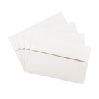 JAM Paper Enveloppes livret Strathmore fini noir avec fermeture gommée, 6 x 9 1/2 po, blanc brillant, 1000/pqt-Fermeture : gomme