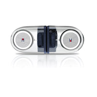Ensemble de haut-parleurs sans fil magnétiques de Tommy Hilfiger, gris-Bluetooth 5.0, ensemble de haut-parleurs