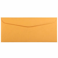 JAM Paper #12 Enveloppes Manille - 4 3/4" x 11" - Kraft Brun Manille - Paquet de 100-Couleur : Enveloppes commerciales kraft marron #12