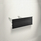 Azar Displays – Porte-affiche prolongé pour illustration, 5 x 12 po (600512-BLK)-Diamètre : 0,14 po
