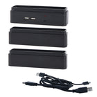 Ensemble de bloc surélévateur d’écran DAC Stax™ MP-232 avec 2 ports de charge USB-Chaque ensemble augmente la hauteur de votre support élévateur pour écran de 1¼ po (3,2 cm)