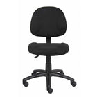 Nicer Furniture - chaise de travail de posture de luxe en tissu-Hauteur du siège réglable de 18,5" à 23,5" pour s'adapter à différentes hauteurs de bureau