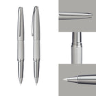 A.T. Cross - ATX Stylo à bille roulante, gris titane-Peut être facilement transformé en stylo à bille ou stylo-feutre à pointe poreuse en remplaçant simplement la recharge par le type de pointe souhaité (recharges vendues séparément).