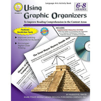 Livre numérique : Mark Twain - Using Graphic Organizers, 404113-EB, 6e à 8e année-Vous recevrez deux courriels : le premier confirmant la totalité de votre commande et le second comportant un lien de téléchargement. Vous pourrez utiliser le lien de téléchargement immédiatement ou plus tard, comme vous le voulez.