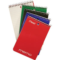 Mead – Cahiers de notes, 4 po x 6 po, 80 pages, paquet de 5-Formats pratiques