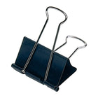 Staples - Pinces relieuses, grandes, 2 po, noires, paquet de 12-Pinces relieuses à forte préhension pour garder ensemble les feuilles de document et empêcher les pages de se détacher